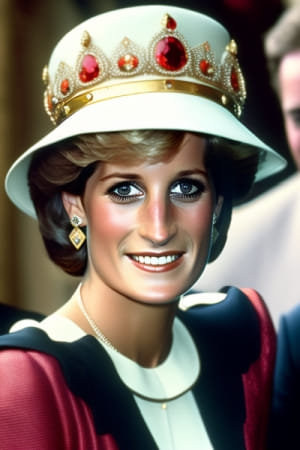 Dessin de la Princesse Diana