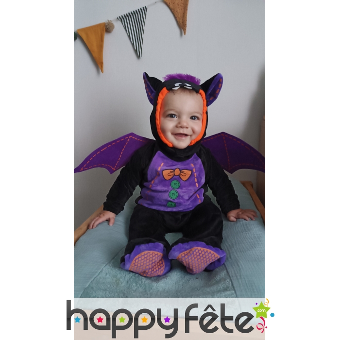 Générique Deguisement Halloween, BéBé Halloween Chauve-Souris