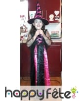 Photo de Costume de sorcière rose pour enfant prise par Carole Saint-Orens