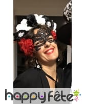 Photo de Loup noir filigranes et brillants, jour des morts prise par Mazzalupi Patricia