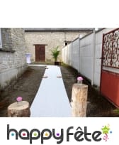 Photo de Tapis blanc de 15m prise par Floriane