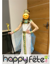Photo de Tenue de petite reine égyptienne avec cape prise par Florence