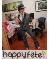 Photo de Tenue lignée de femme gangster prise par Cordaro Laetitia