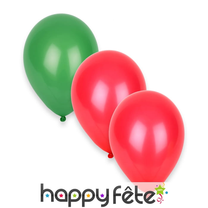 12 Ballons aux couleurs du Portugal