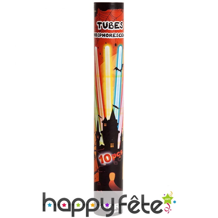 10 bâtonnets lumineux auto-cassants