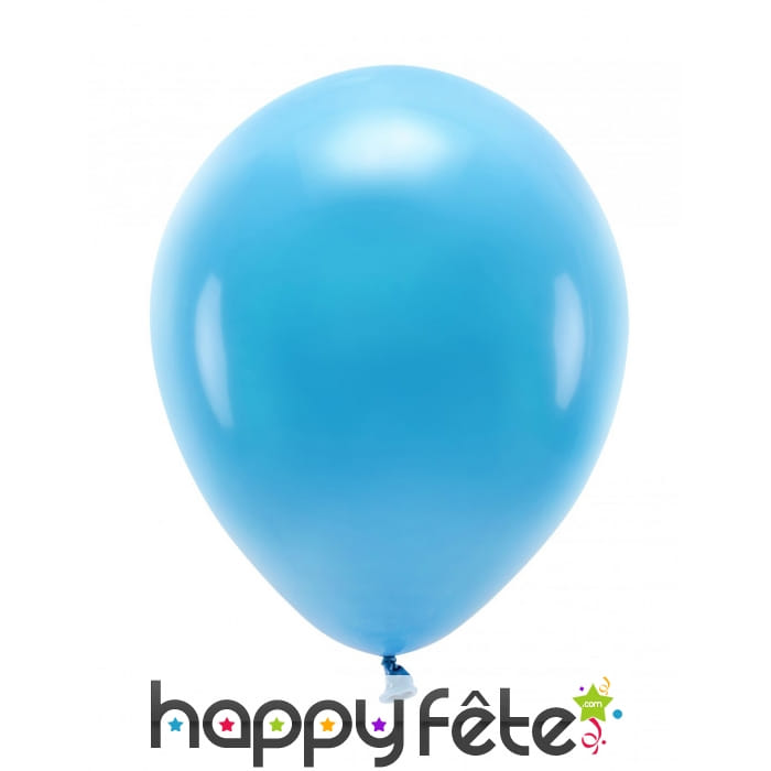 10 Ballons turquoise pastel