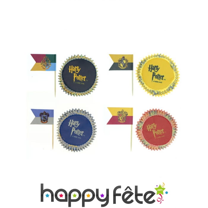 100 décos Harry Potter pour cupcakes