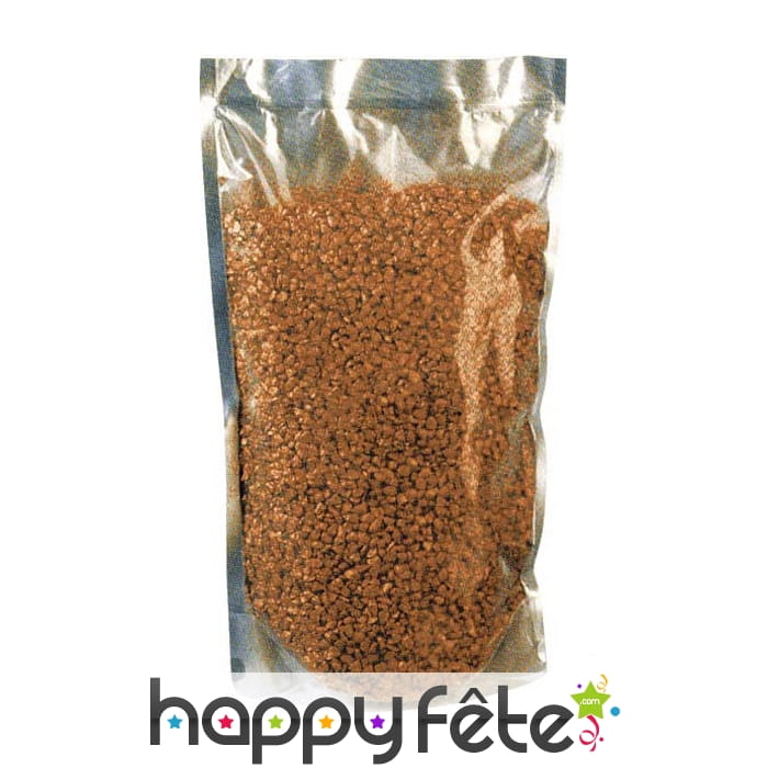 1 litre de granulats décoration - cuivre