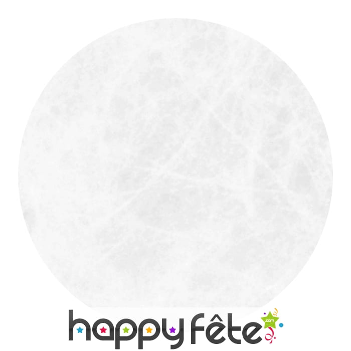 10 sets de table blanc ronds