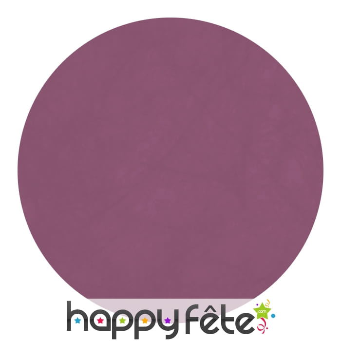 10 sets de table prune ronds