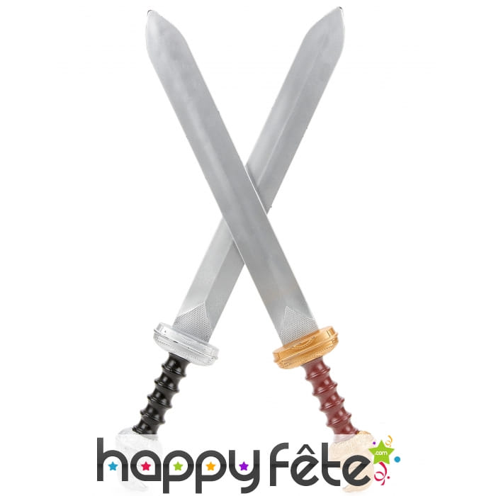 2 épées de gladiateur pour enfant, 57cm