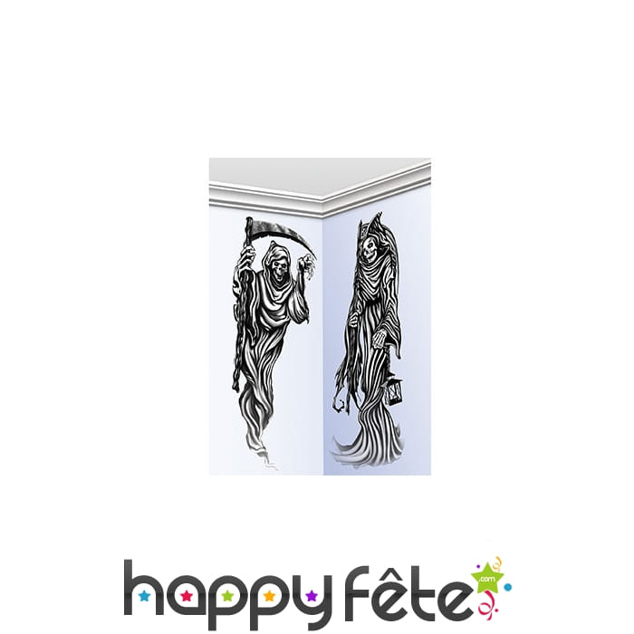 2 faucheuses de mur décorative, 150cm