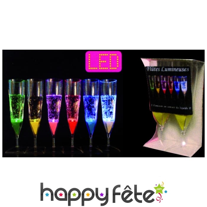 2 Flutes led lumineuses