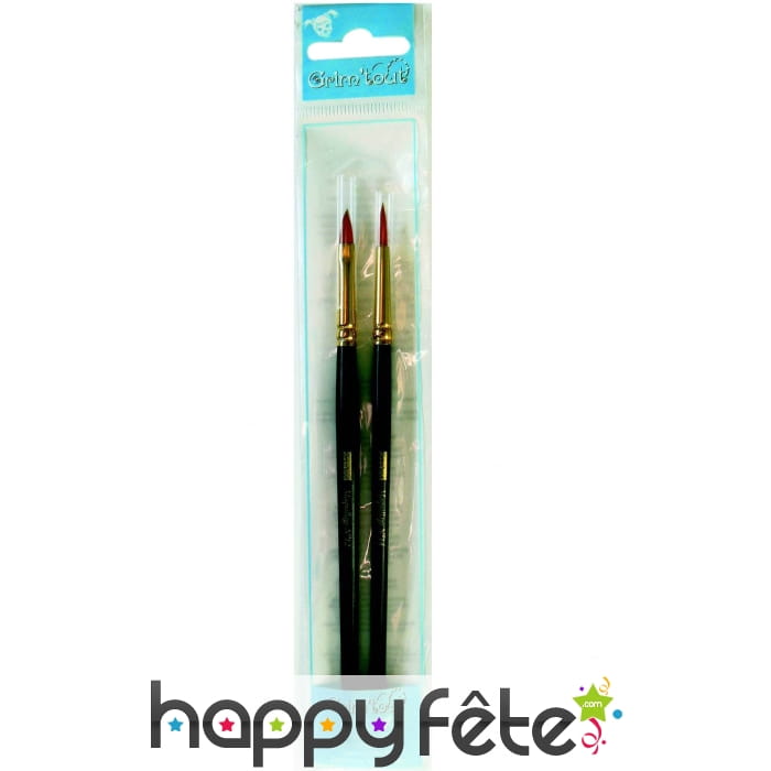 2 pinceaux de maquillage Grim tout