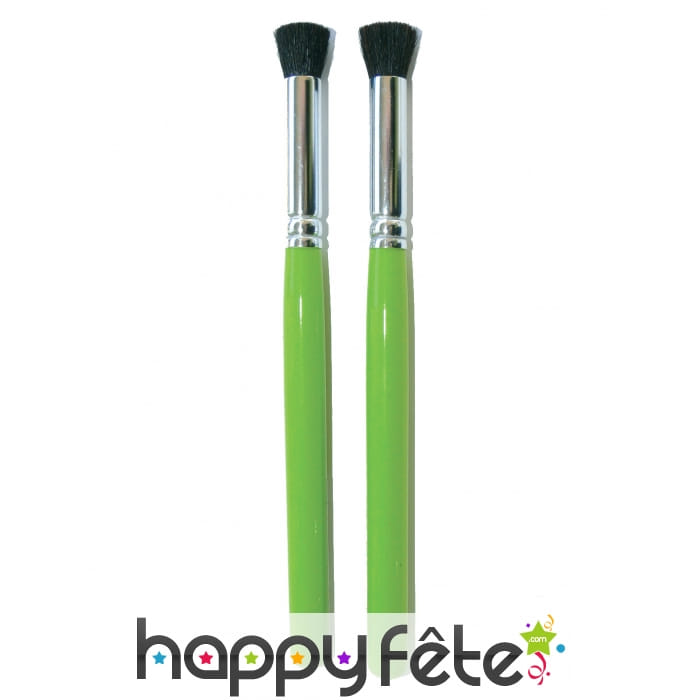 2 pinceaux de maquillage pour pochoir, Grim tout