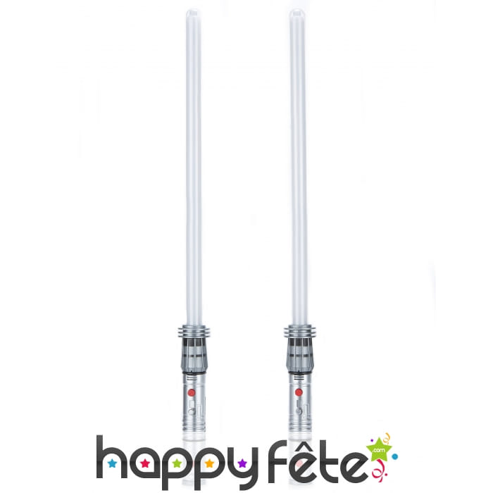 2 sabres lumineux et sonores pour enfants