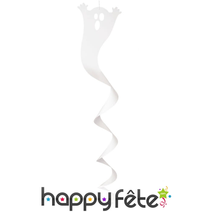 3 suspensions spirales fantômes de 90cm