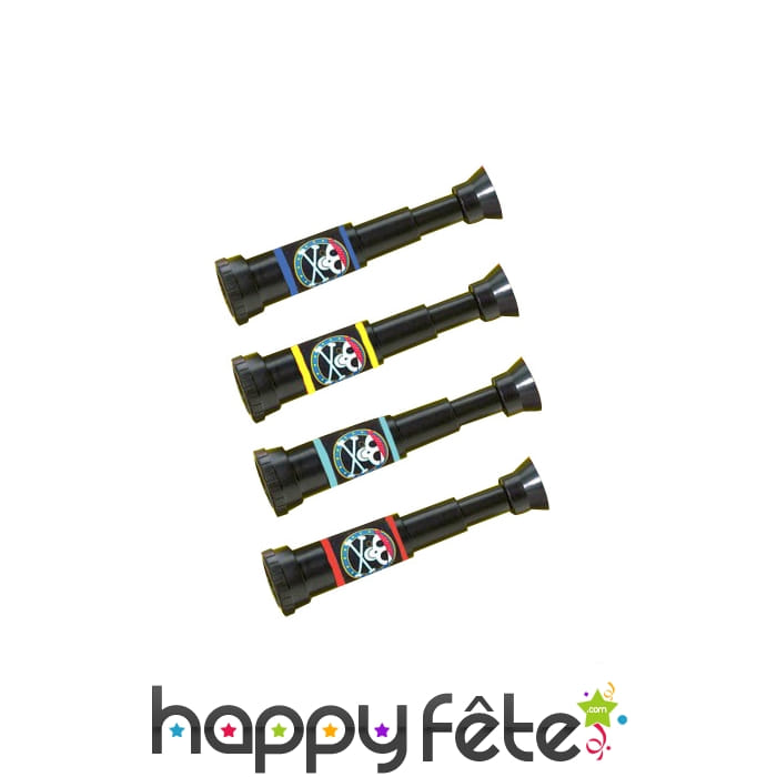 4 Longues vues de pirate