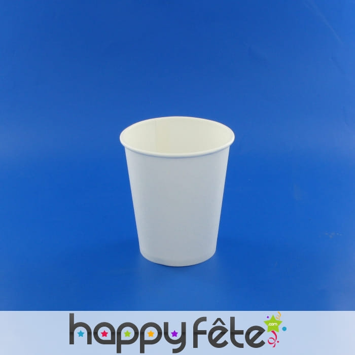 50 gobelets carton blanc
