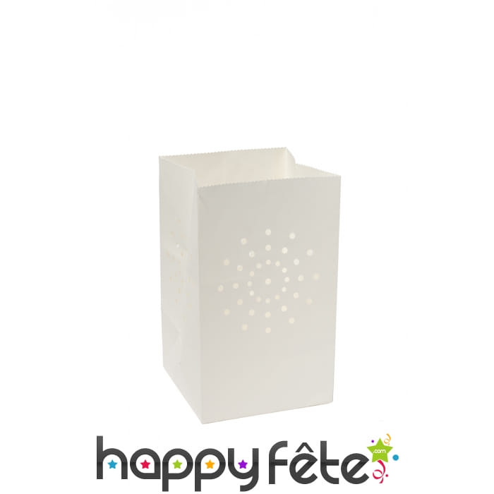 5 Lanternes ivoires de sol