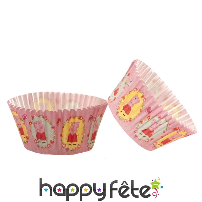 50 moules cupcakes Peppa Pig