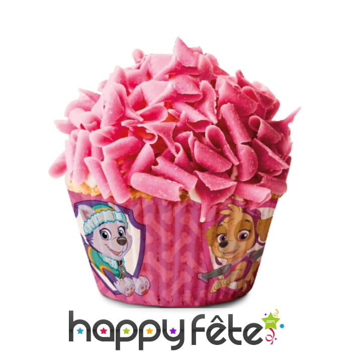 50 Moules pour cupcake Pat Patrouille