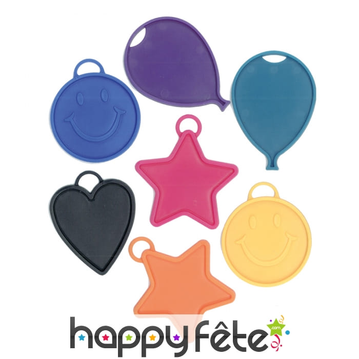 50 poids à ballon en pvc