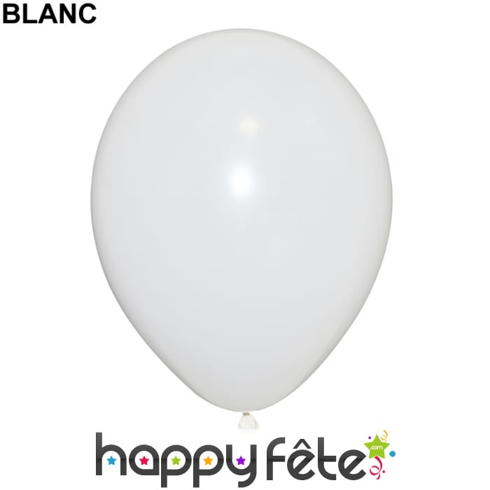 Sachet de 6 ballons latex taille 11 (28 cm) 7 ans - Ambiance-party