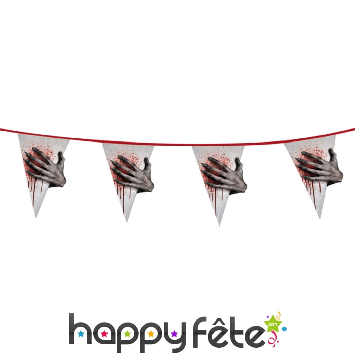 6m de guirlande de pavillon pour halloween