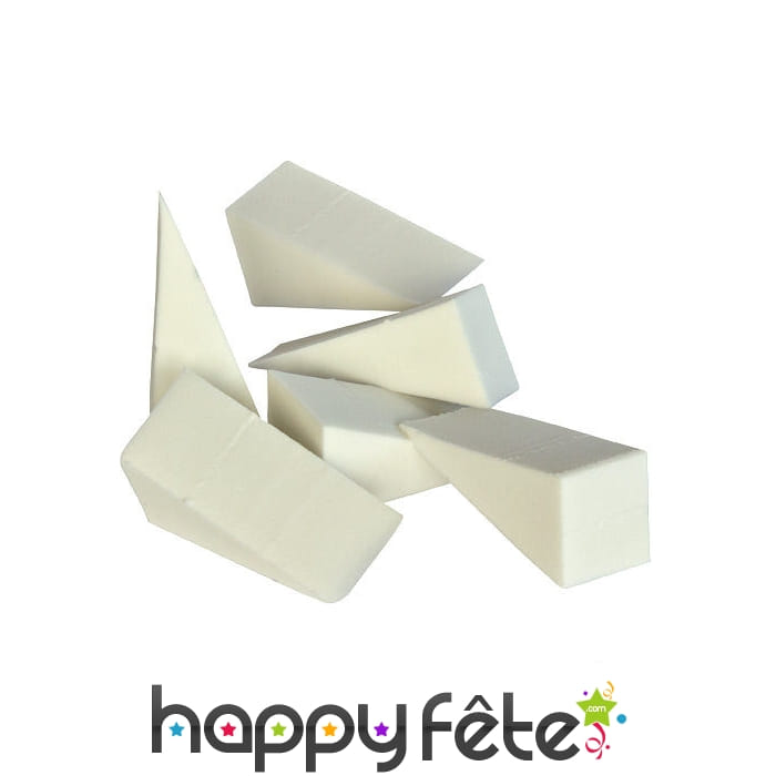 6 éponges de maquillage en latex, Mehron