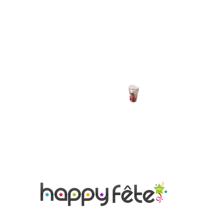 6 gobelets formula racer (20cl)