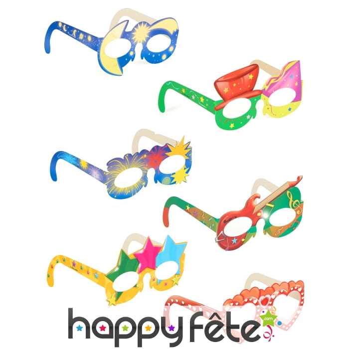 6 Lunettes fiesta