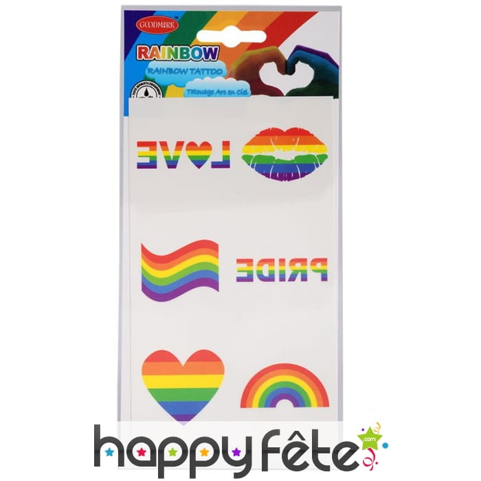 6 Tatouages gaypride