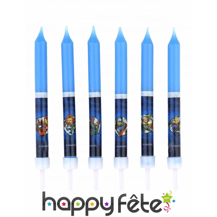 8 Bougie Avengers d'anniversaire