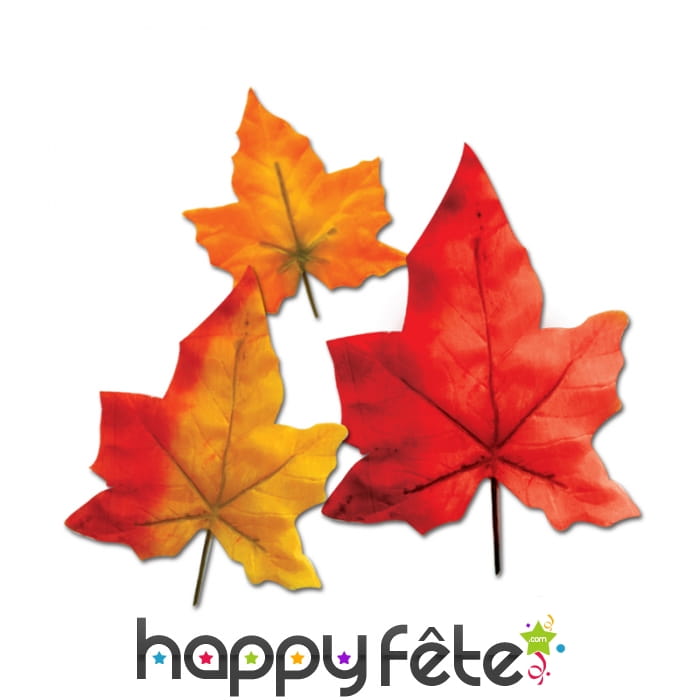 8 fausses feuilles d'automne