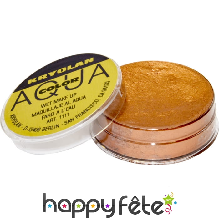 Aqua color cuivre m&eacute;tallique