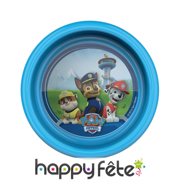 Assiette creuse Pat Patrouille de 16cm