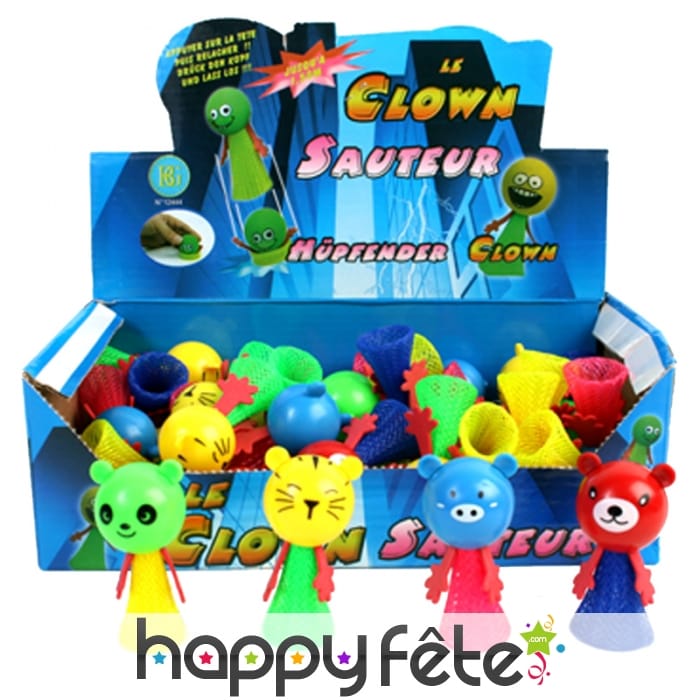 Animal clown sauteur