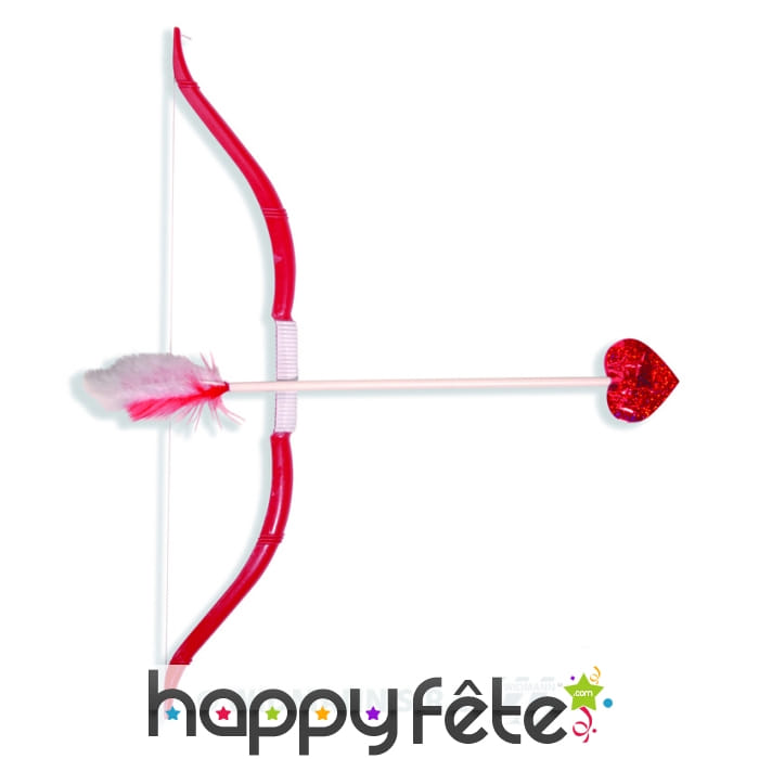 Arc de cupidon avec flèche