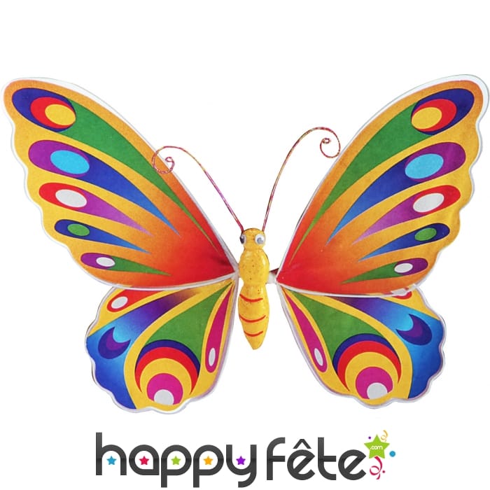 Ailes de papillon multicolores pour enfant