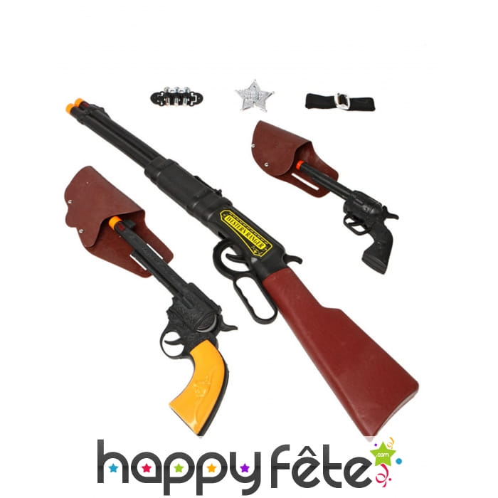 Accessoires de ranger du far west pour adulte