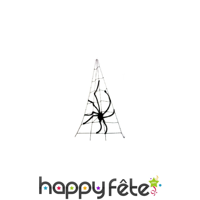 Araignee géante avec toile de décoration