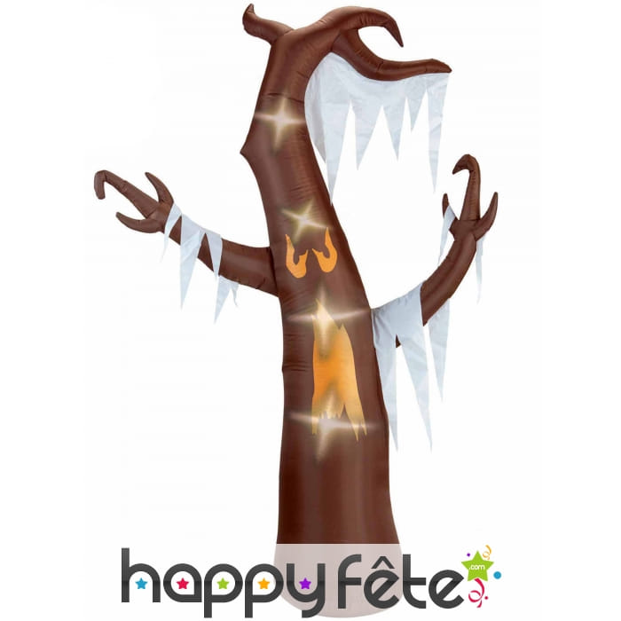 Arbre hanté lumineux et gonflable de 2,44m