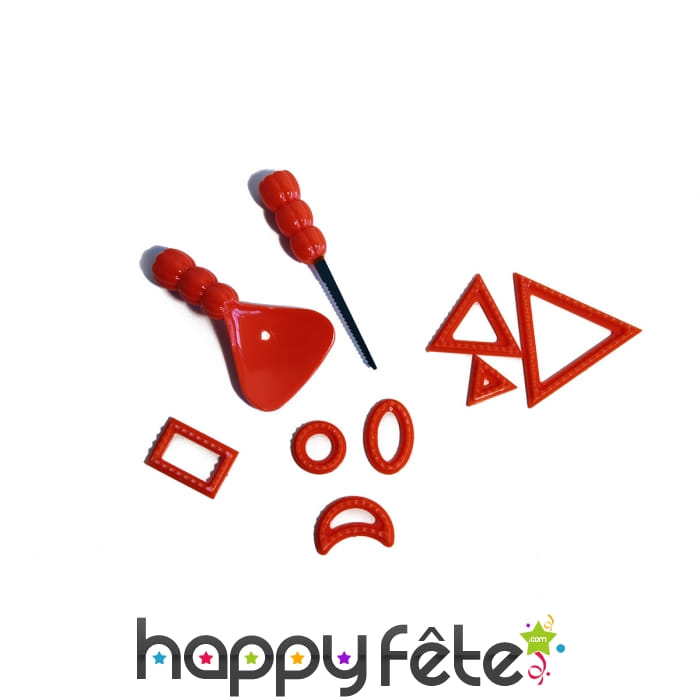 Accessoires pour sculpture de citrouille