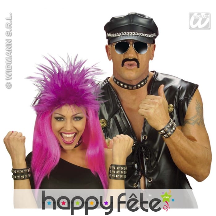 Bracelet 2 rangs de rocker