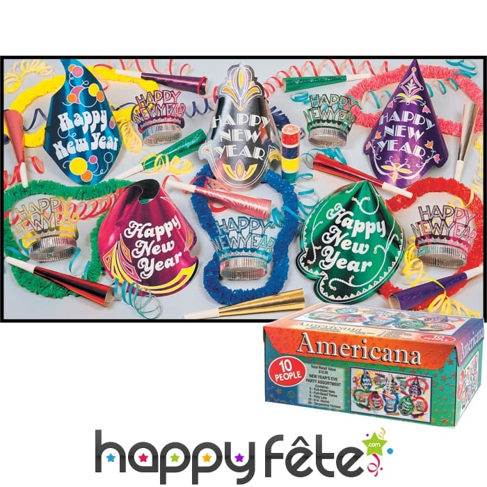 Boite assortiment americana happy new year