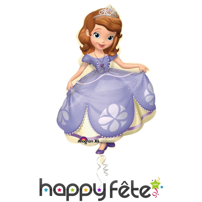 Ballon à gonfler en forme de princesse Sofia