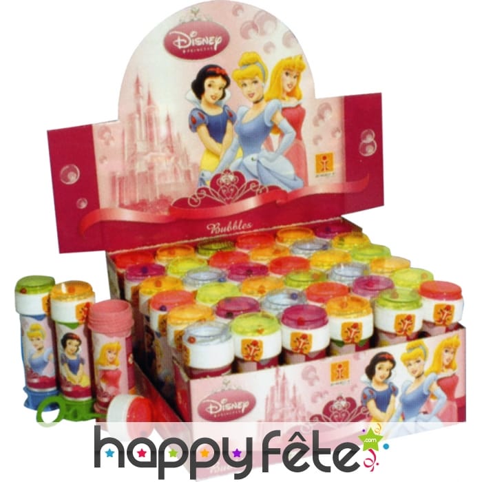 Bulle a savon princesses disney