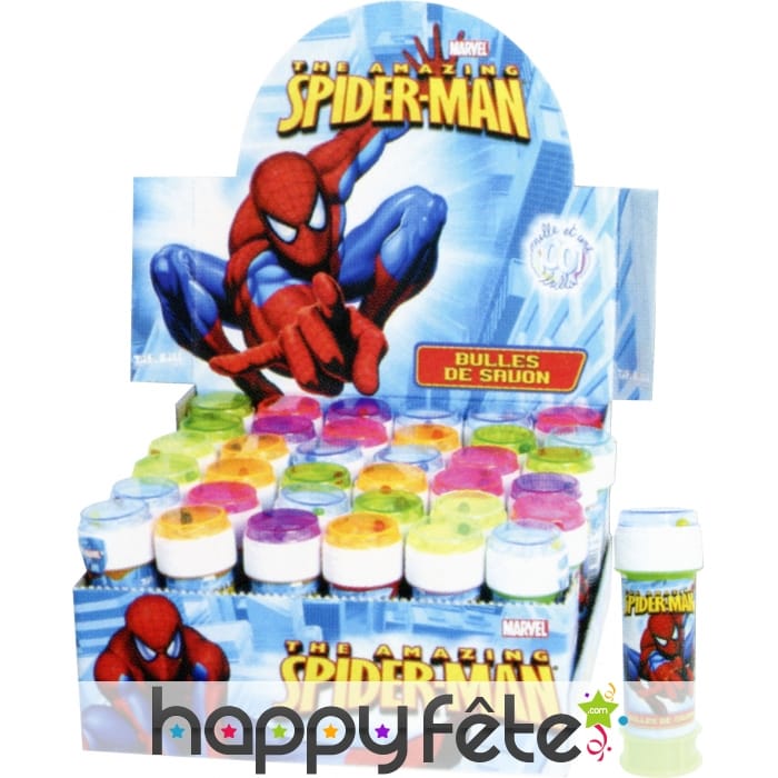 Bulle a savon spiderman