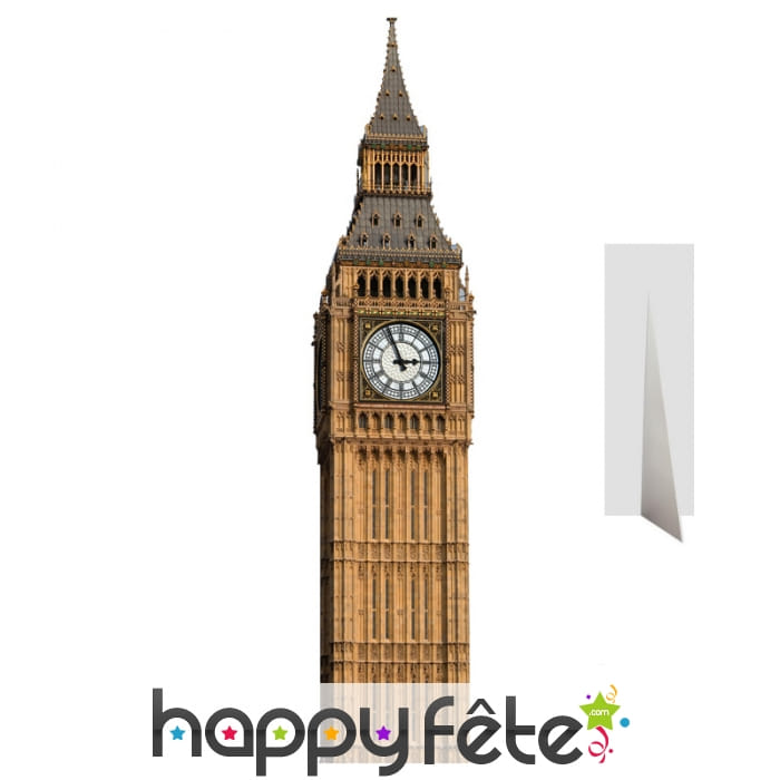 Big Ben en carton plat